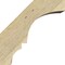 Ekena Millwork 4"W x 6"D x 6"H Balboa Rough Sawn Knee Brace, Douglas Fir BRC04X06X06BOA00RDF - alternate 3